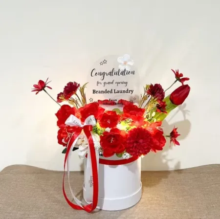 Bloom Box Akrilik Ucapan Grand Opening Jepara